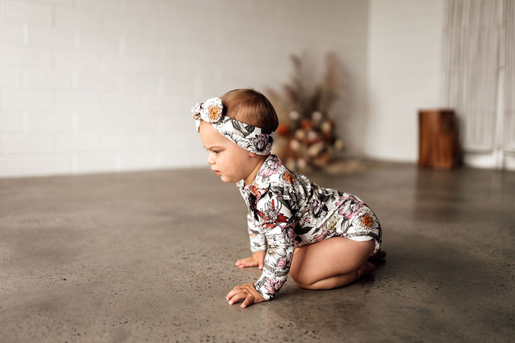 Australiana Organic Long Sleeve Bodysuit