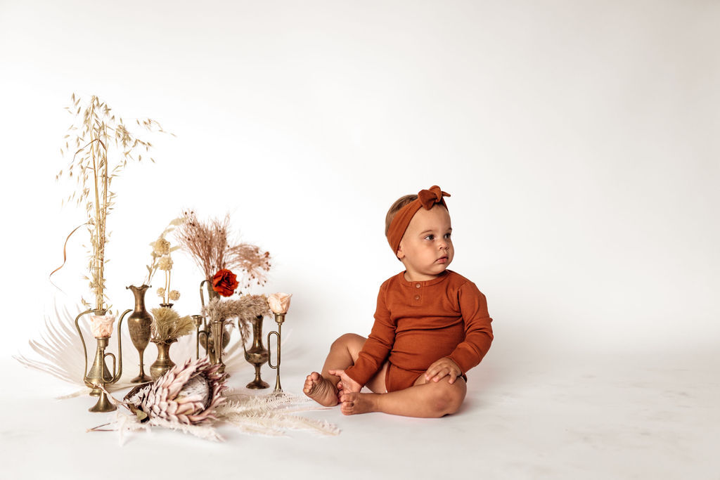 Biscuit Organic Long Sleeve Bodysuit