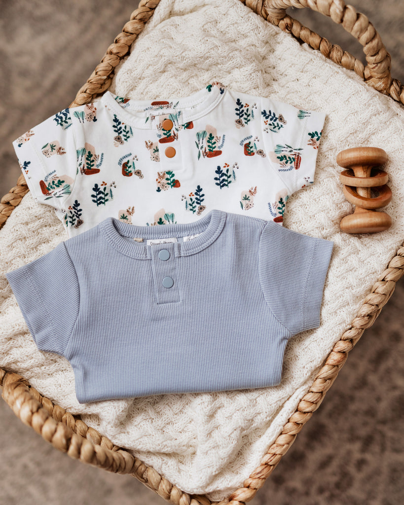 Arizona Short Sleeve Organic Bodysuit