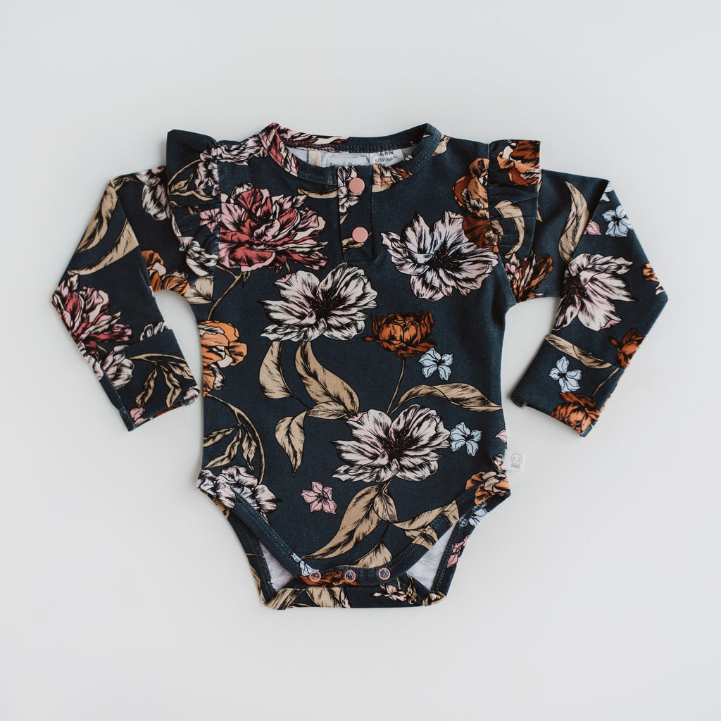 Belle Organic Long Sleeve Bodysuit