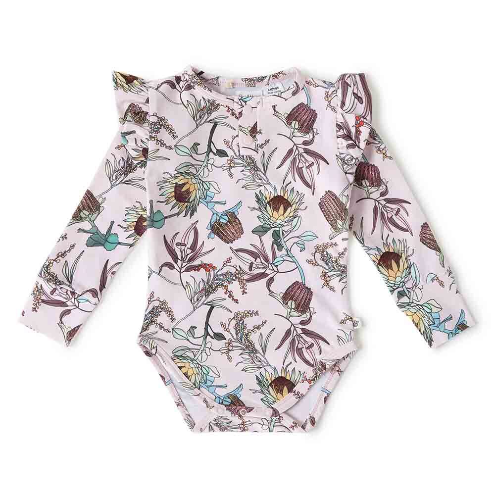 Banksia Organic Long Sleeve Bodysuit