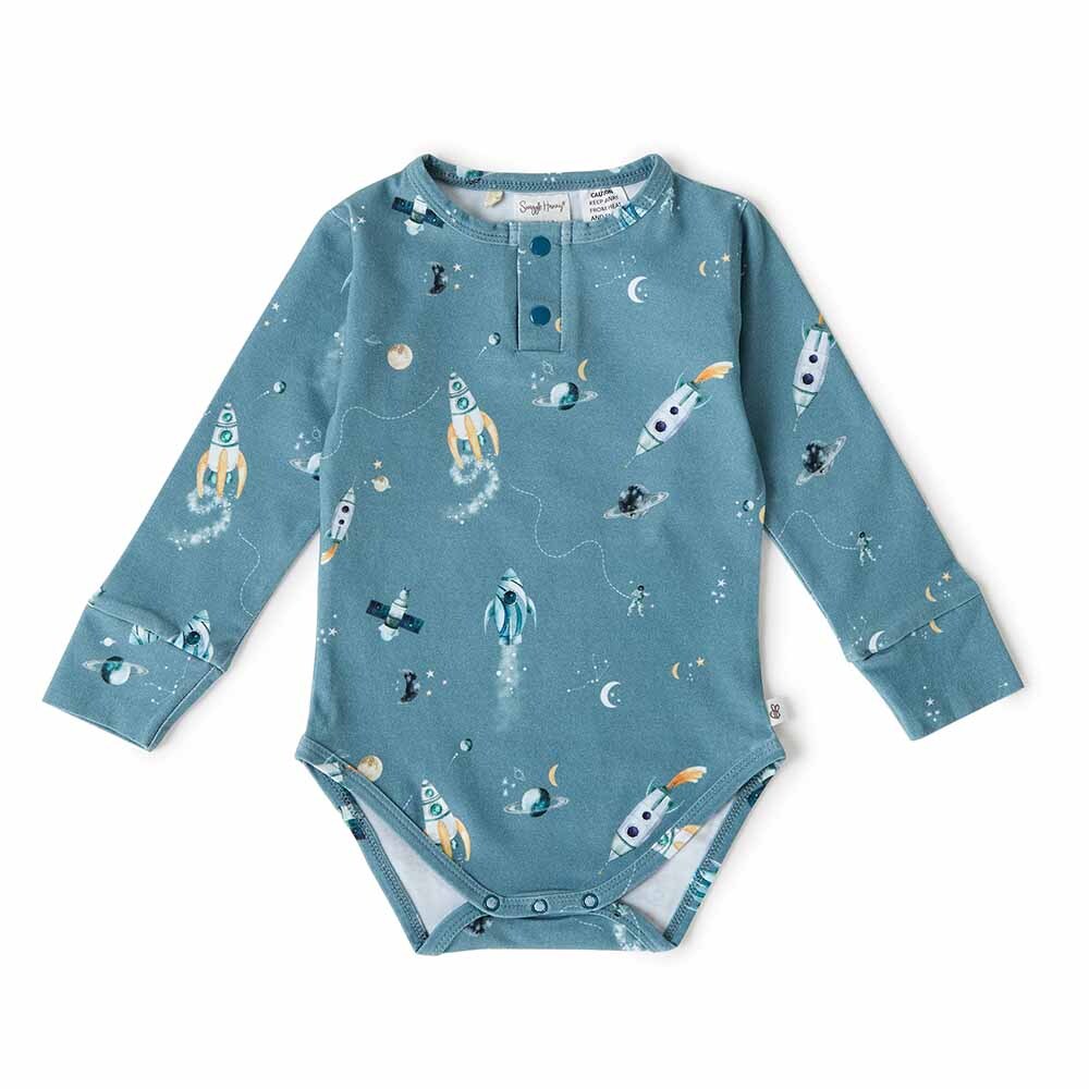 Rocket Organic Long Sleeve Bodysuit