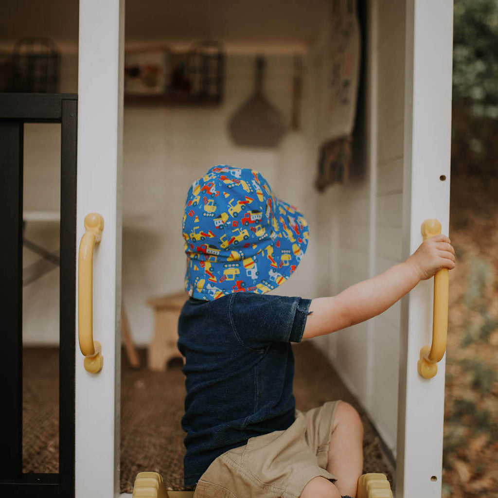 Toddler Bedhead Hats Bucket Hat - Construction Print