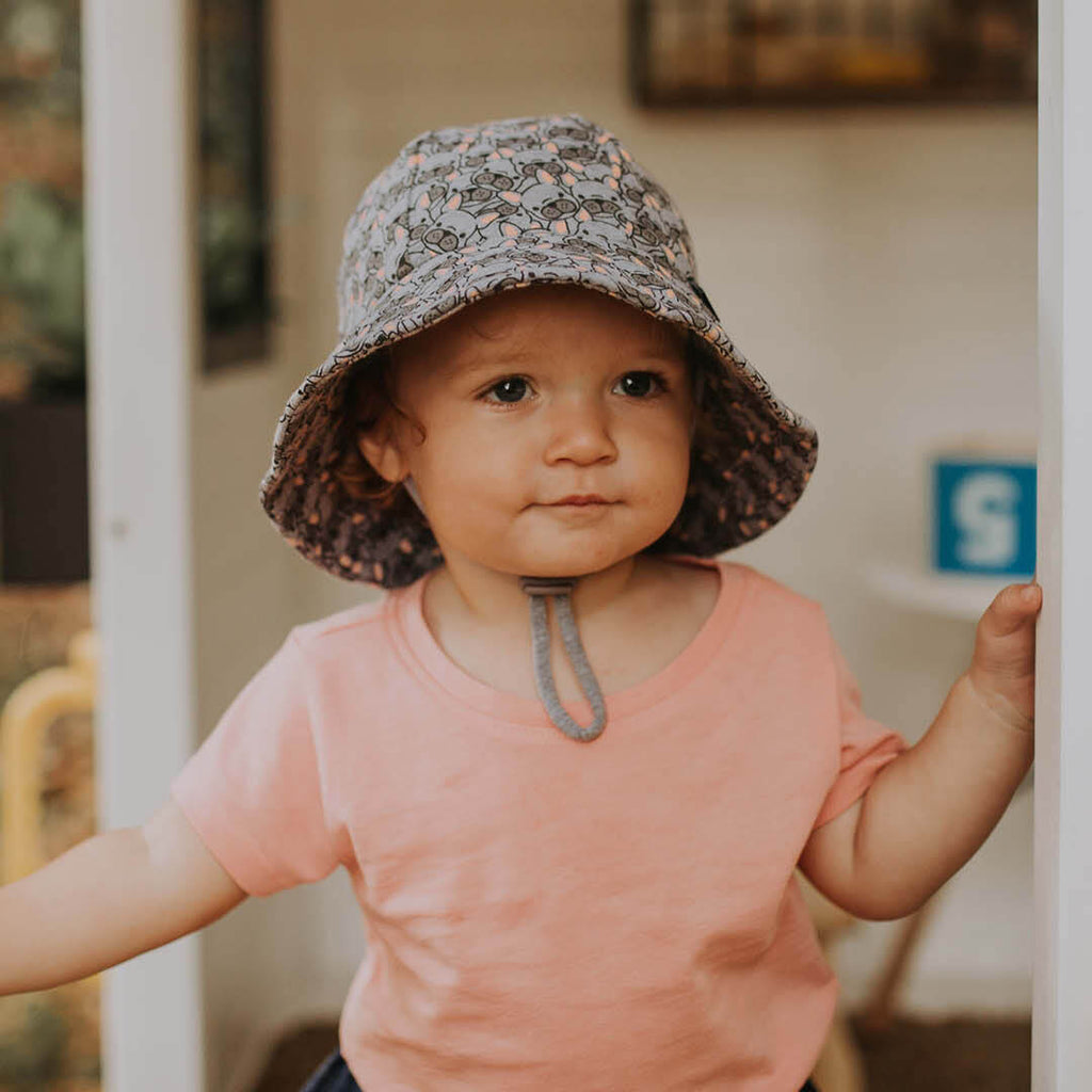 Toddler Bedhead Hats Bucket Hat - Frenchie Print