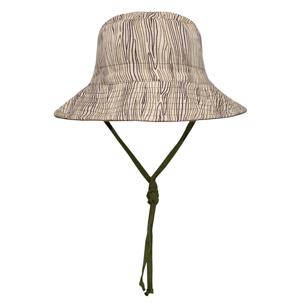Kids Reversible Bedhead Hats Sun Hat (Bark / Olive)