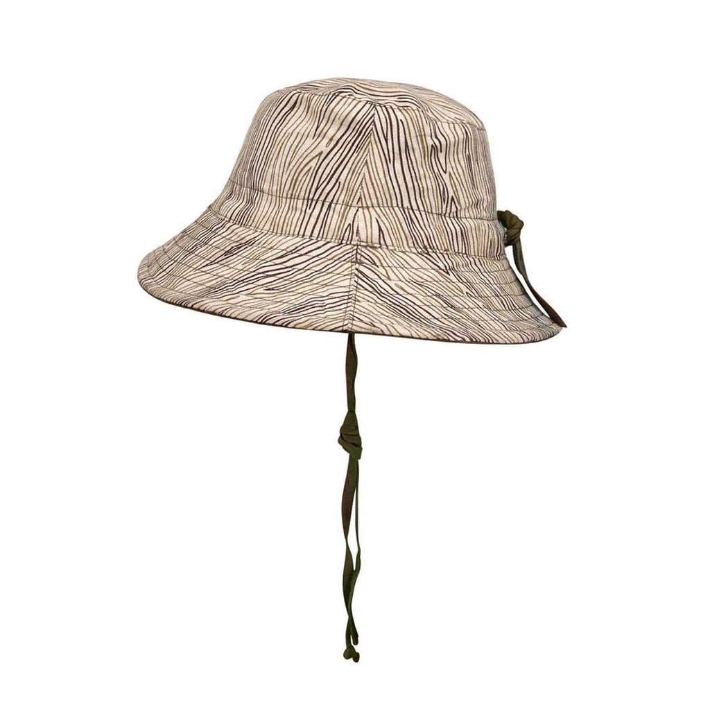 Kids Reversible Bedhead Hats Sun Hat (Bark / Olive)