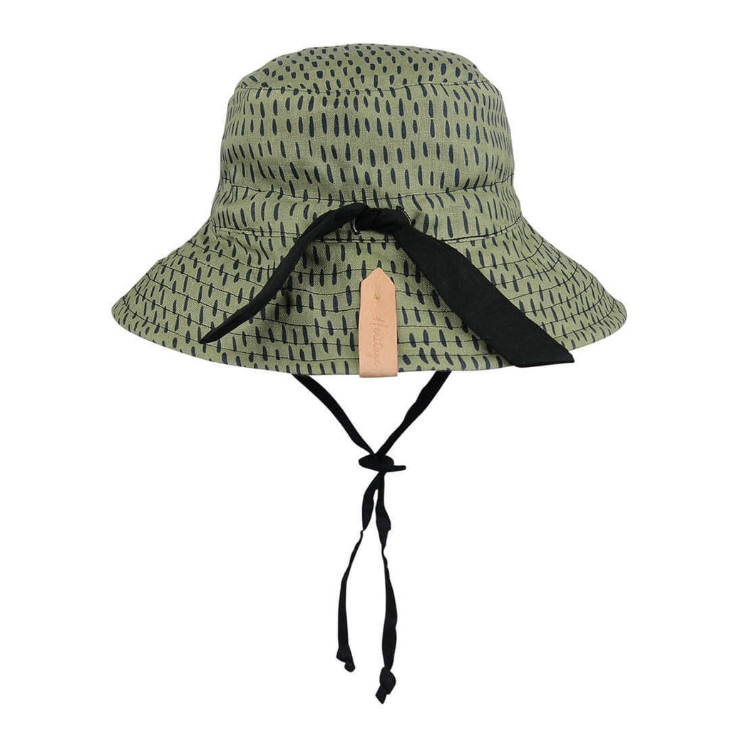 Kids Reversible Bedhead Hats Sun Hat (Billie / Ebony)