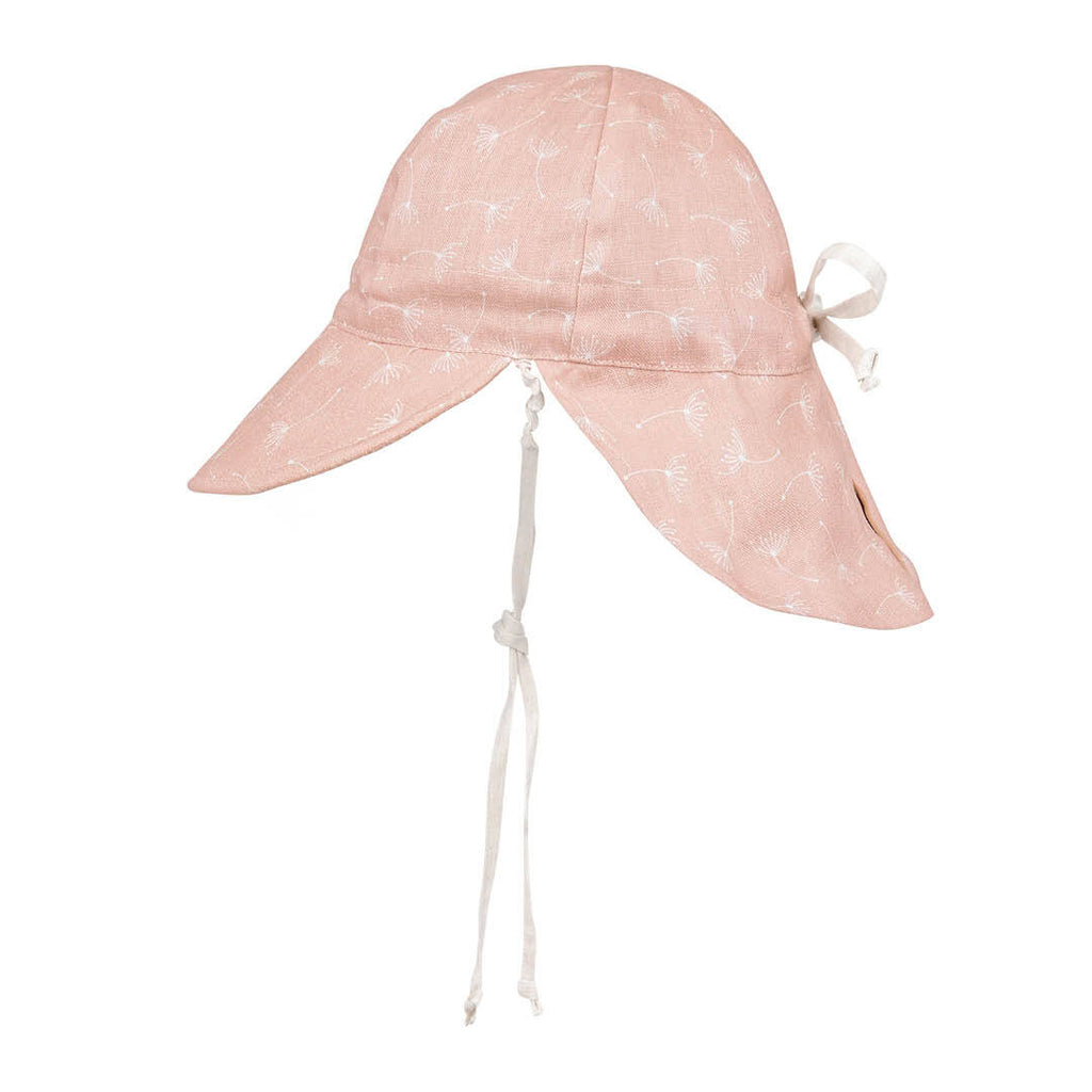 Reversible Baby Flap Bedhead Hats Sun Hat (Frances / Flax)