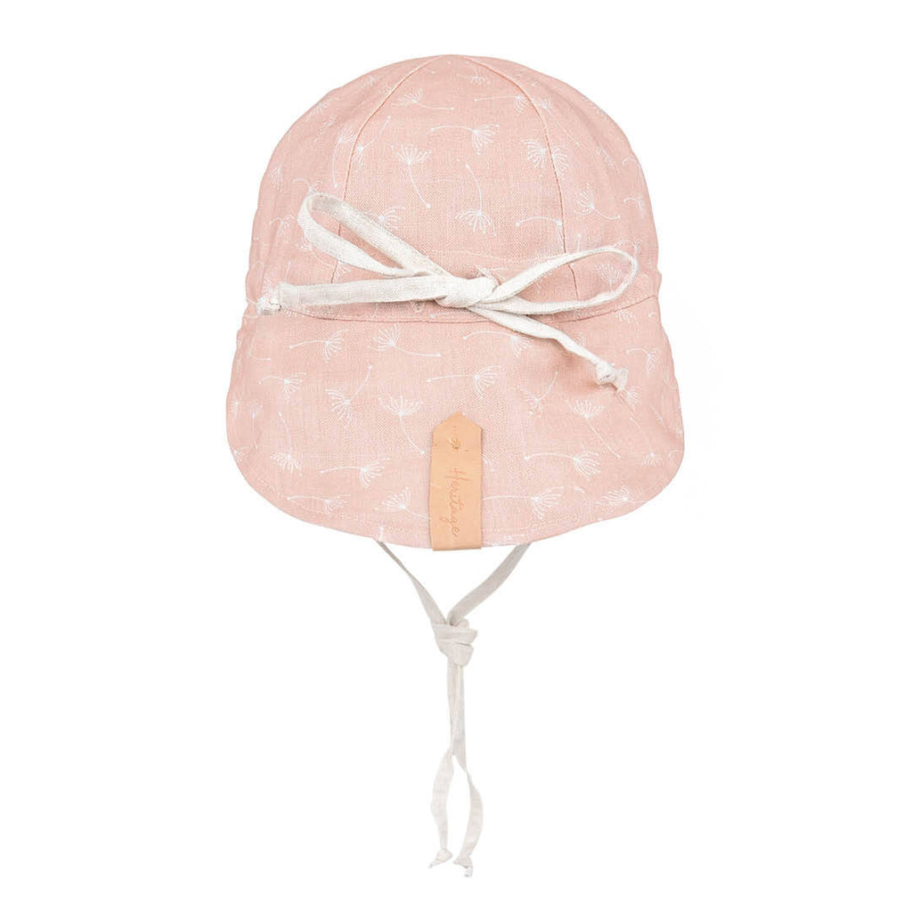 Reversible Baby Flap Bedhead Hats Sun Hat (Frances / Flax)