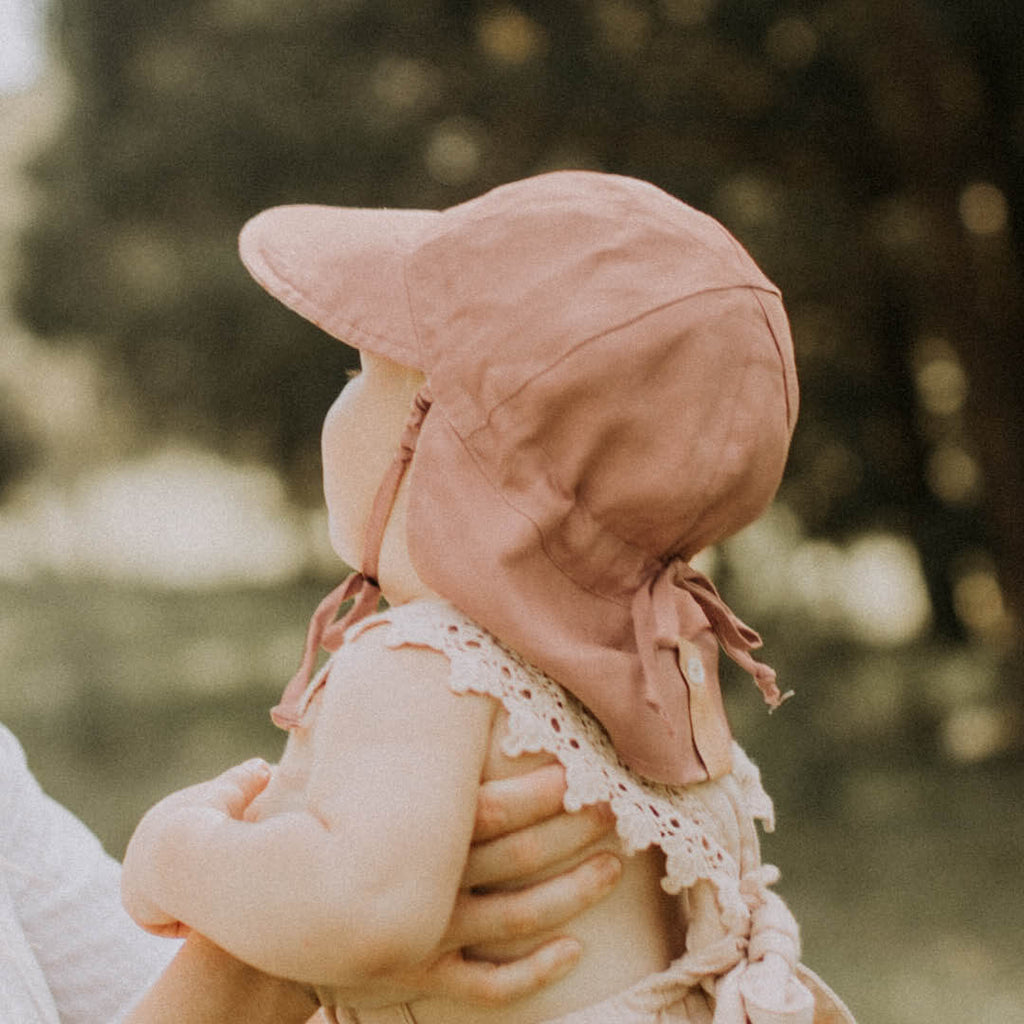 Reversible Baby Flap Bedhead Hats Sun Hat (Penny / Rosa)