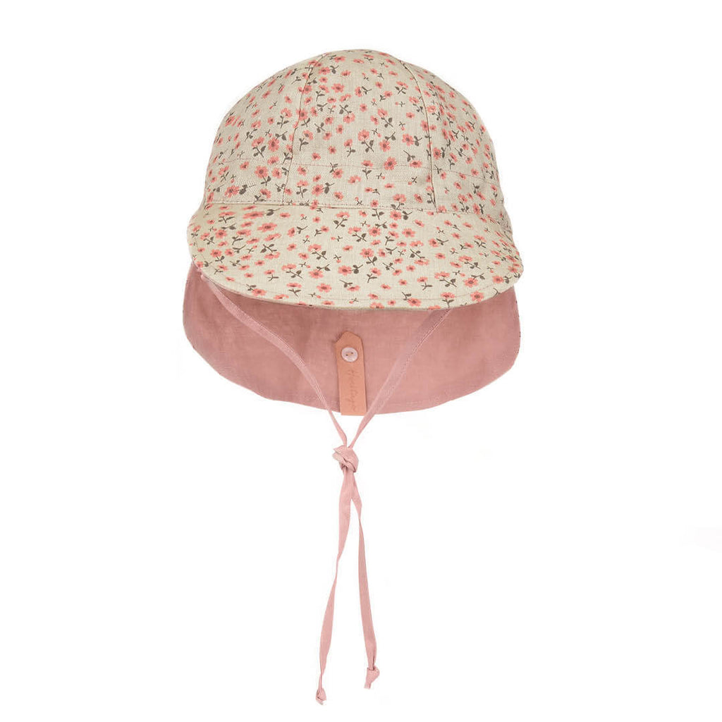 Reversible Baby Flap Bedhead Hats Sun Hat (Penny / Rosa)