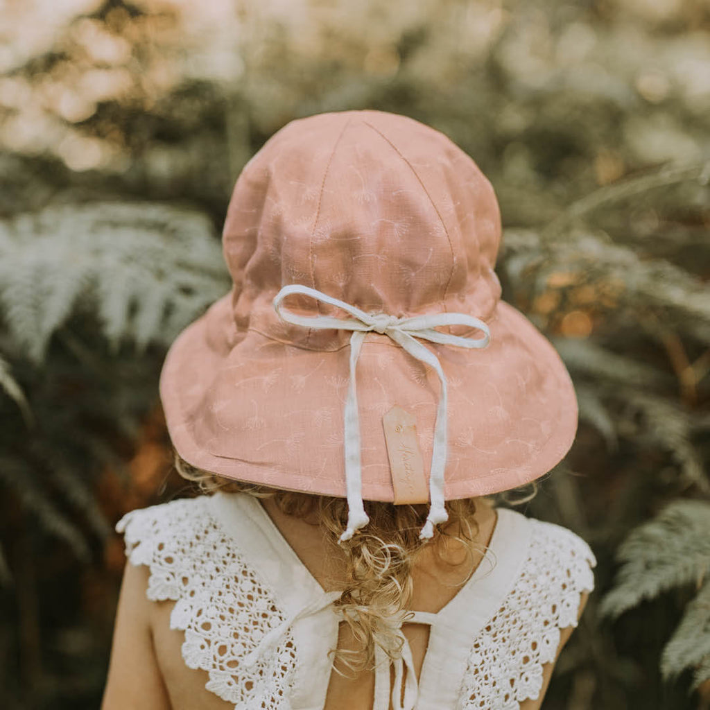 Girls Reversible Bedhead Hats Sun Hat (Frances / Flax)