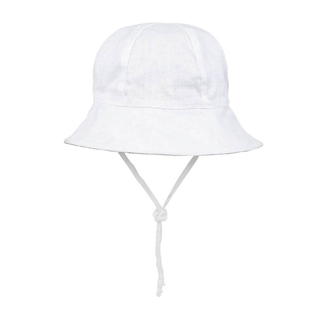 Girls Reversible Bedhead Hats Sun Hat (Winnie / Blanc)