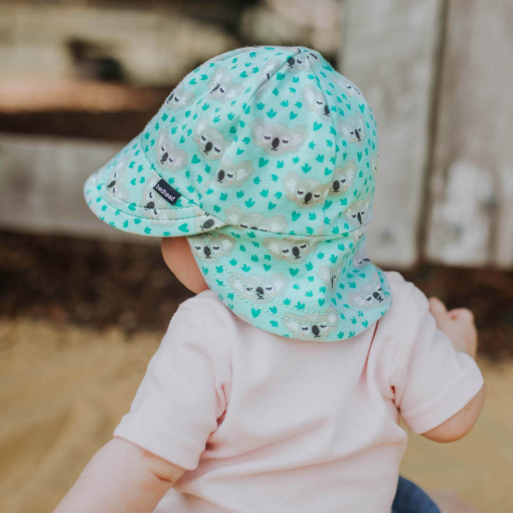 Legionnaire Bedhead Hats Flap Hat (Koala Print)