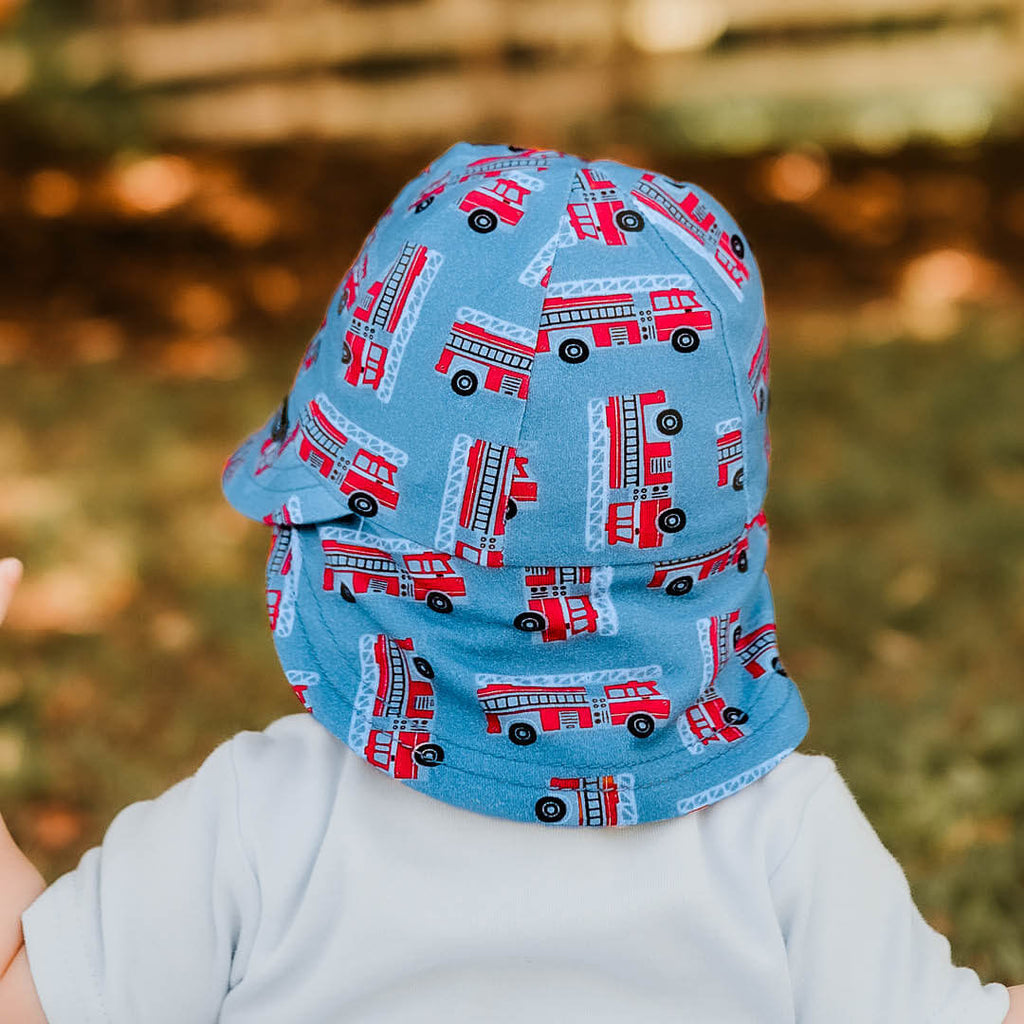 Legionnaire Bedhead Hats Flap Hat - Fire Truck