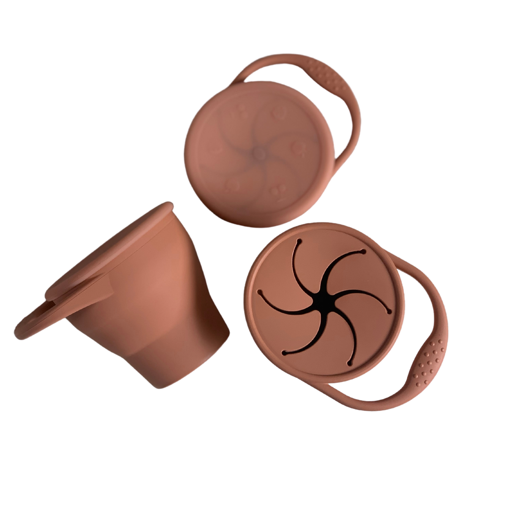 Copper Collapsible Silicone Snack Cup