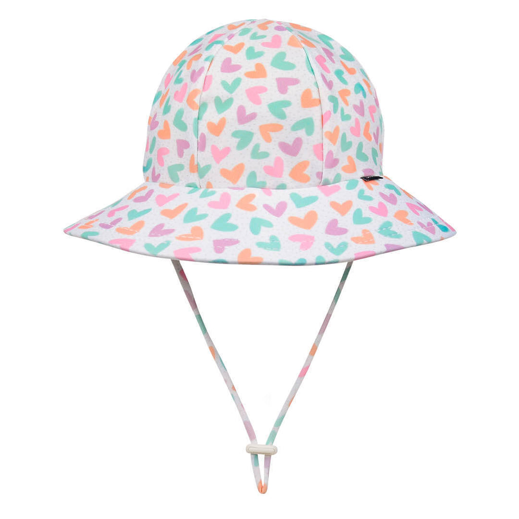 Girls Beach Bedhead Hats Hat Ponytail Bucket - Amore (Swim)