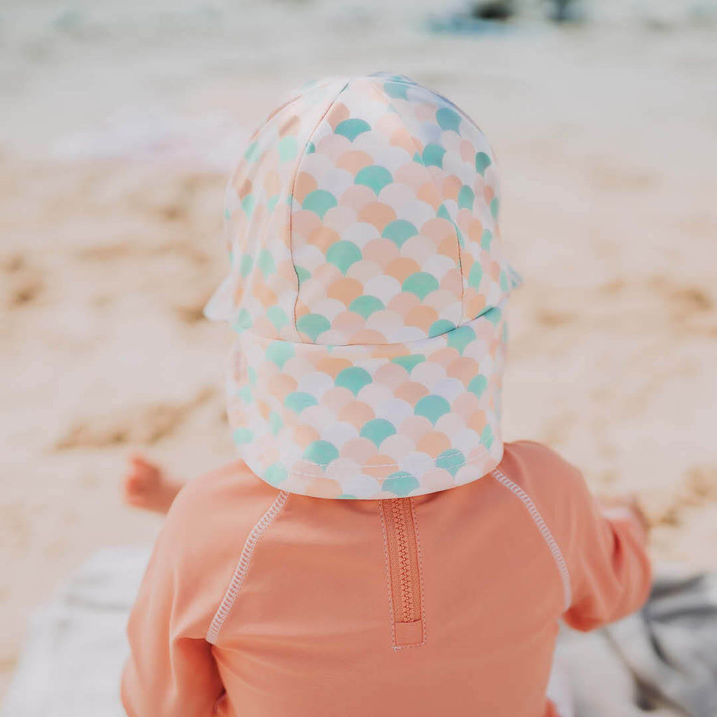 Beach Legionnaire Bedheads Hat Beach Ariel Print (Swim)