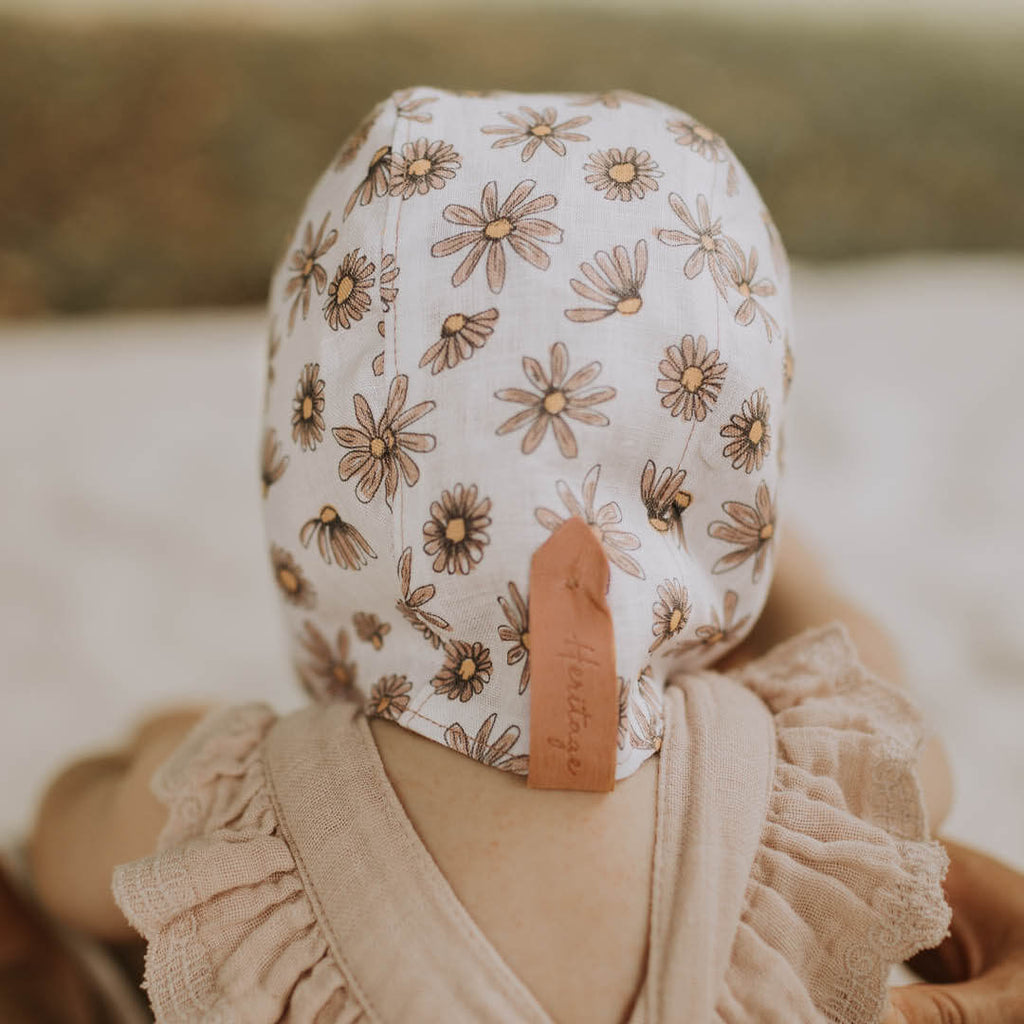 Reversible Bedhead Hats Sun Bonnet - Paige/Rosa