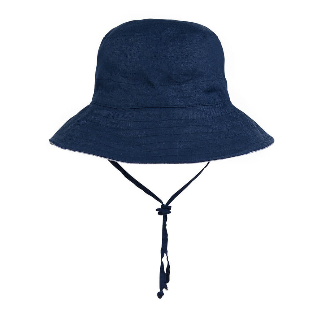 Kids Reversible Bedhead Hats Sun Hat (Norman/Indigo)