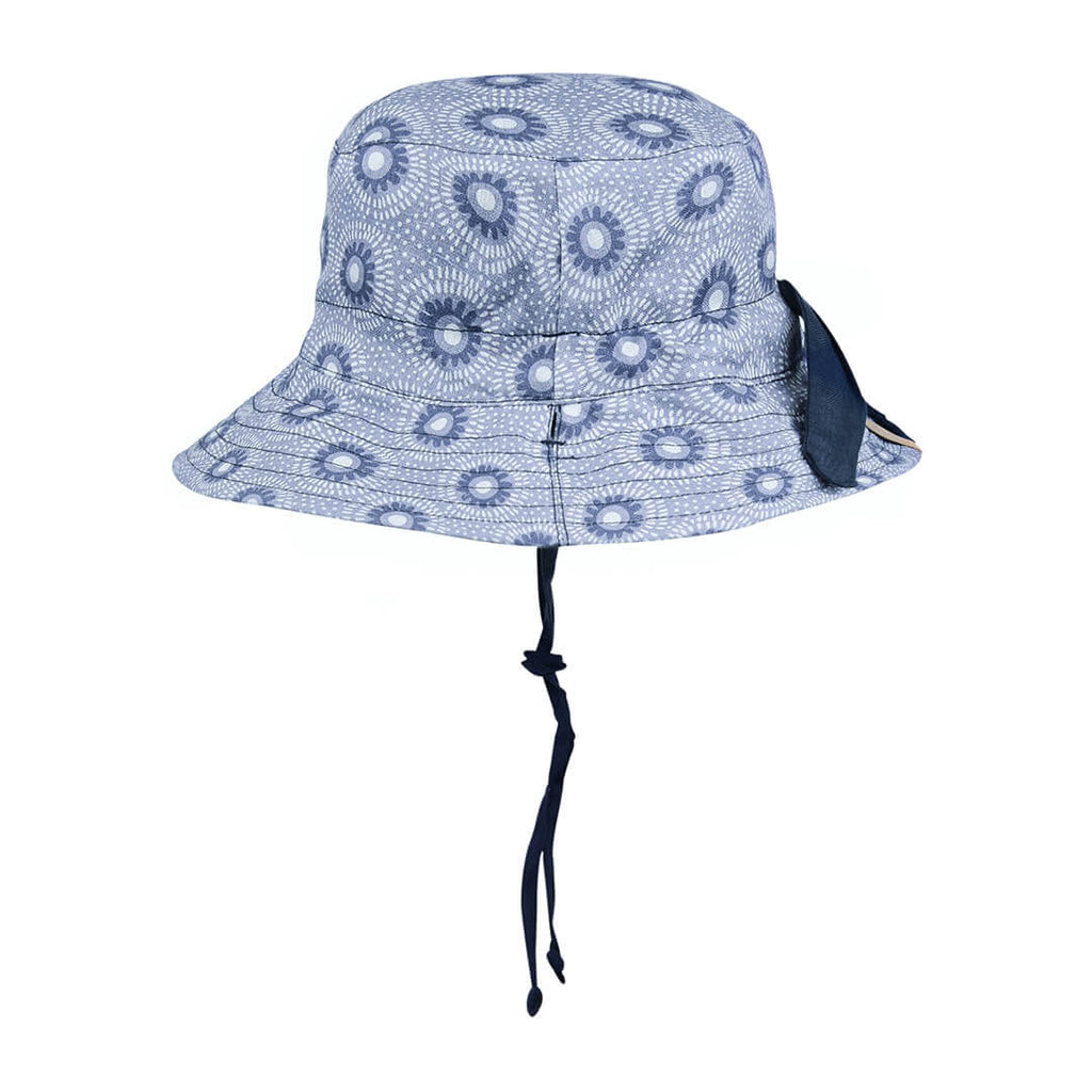 Kids Reversible Bedhead Hats Sun Hat (Norman/Indigo)