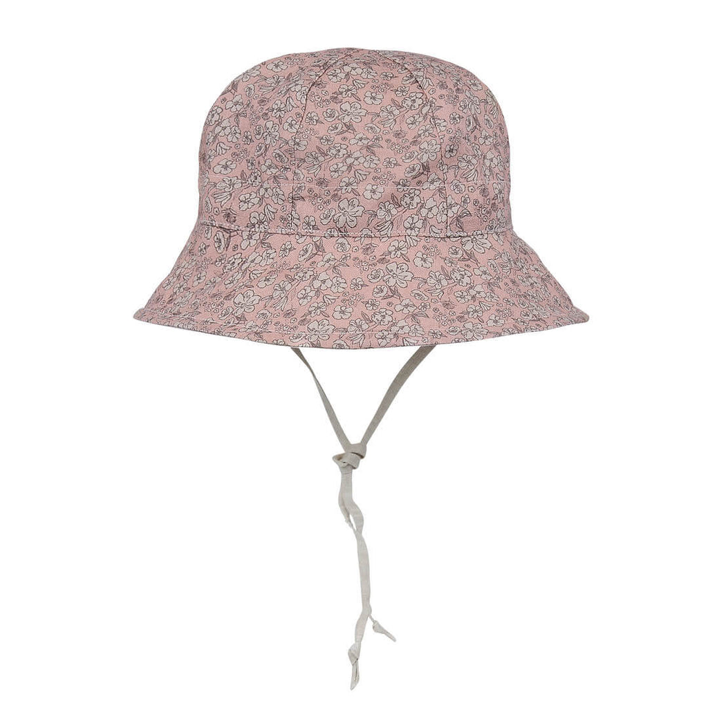 Kids Reversible Bedhead Hats Sun Hat (Florence/Flax)